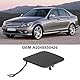 Be In Your Mind Abdeckung für die Abschleppöse der Vorderen Stoßstange Kompatibel mit Mercedes-Benz C-SERISI (W204) 2011–2014