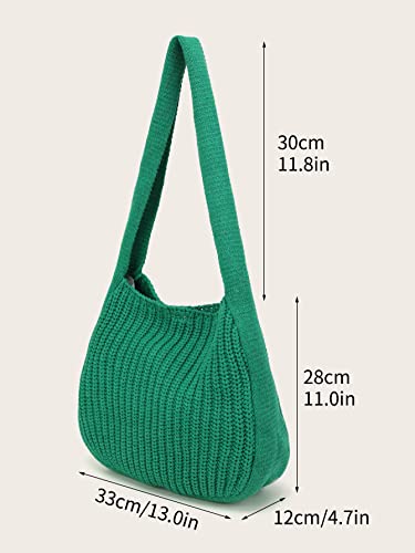 Image of ENBEI Women's Crochet Tote Bag Knit Shoulder bag,Aesthetic Bag,Cute Eco-Friendly Tote for Travel,Daily Use,Gift Box Packaging