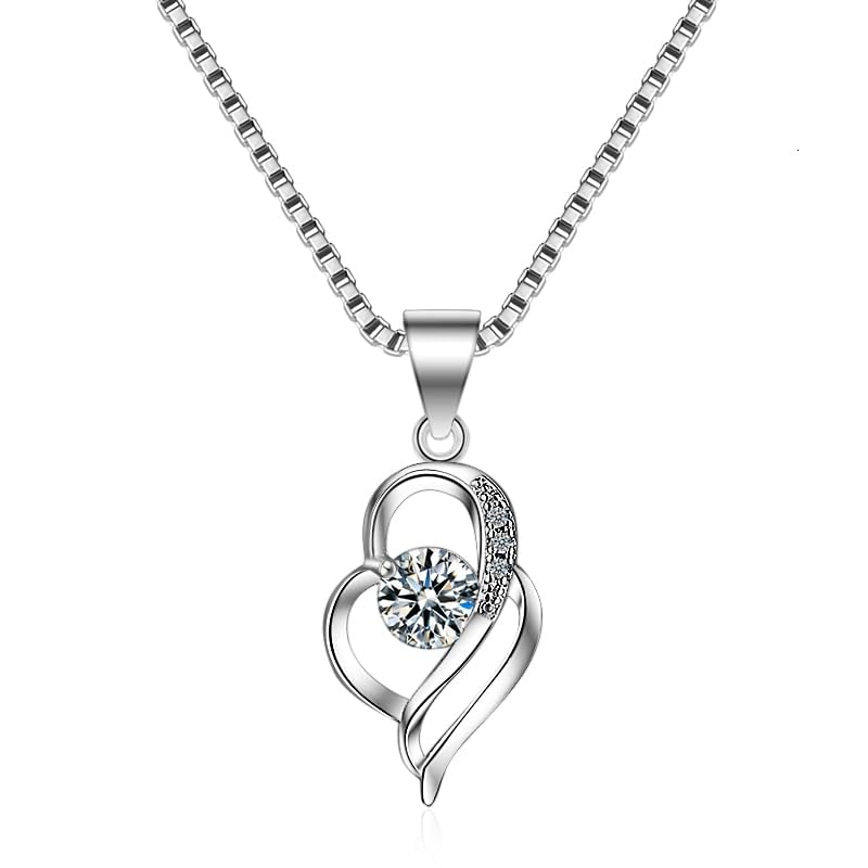 Cristal Heart Proste Choker Collar Collares para Mujeres Regalos de Boda