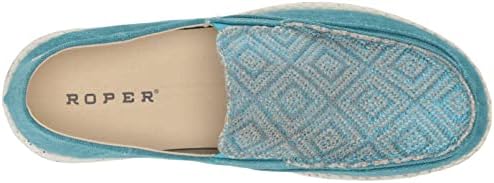 Roper Women's Hang Loose Slip On Loafer, Blue, 11 | Image 4