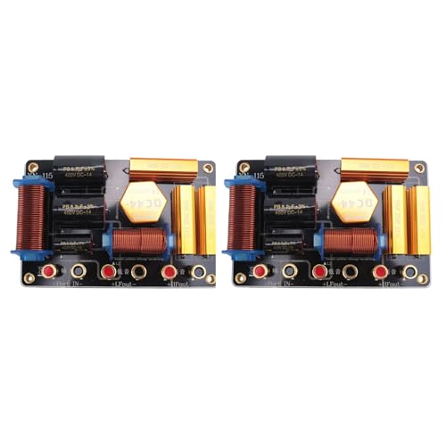 Diviseur de fréquence audio 550W 2 voies pour haut-parleur de scène 12 à 15 pouces