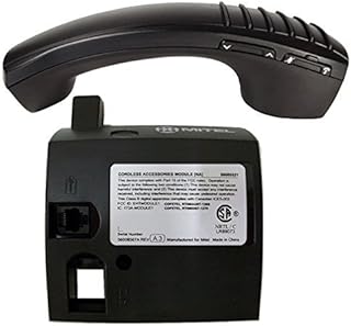 Mitel Cordless Handset and DECT Module Bundle, 50005713 | Mitel 5330e, 5340e and 5360e Phones | Includes All Accessories by Mitel (Renewed)