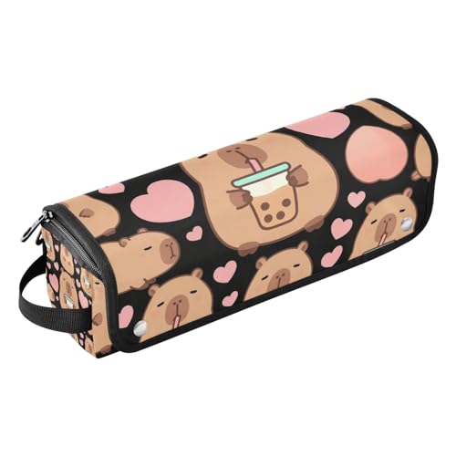 Bolsa de viaje para herramientas de cabello con tapete resistente al calor para planchas, rizadores y secadores miniatura 1