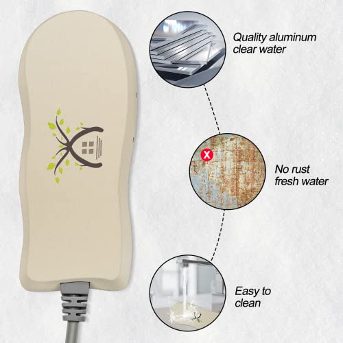 Fliti Bird Bath Heater,2022 Upgrade Bird Bath Deicer,Bird Bath Water Heater For Outdoor In Winter With Thermostatically Controlled, Constructed Of Anti-Rust Aluminum Alloy,No Water Scale Formation #TOP7