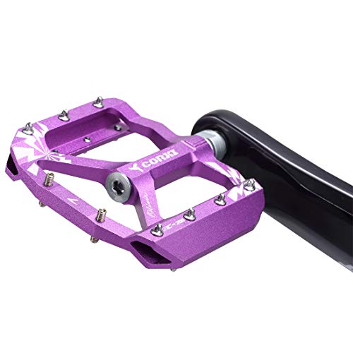 Corki MBP-PURPLE Extra Large Mountain Bike Pedals Flat thumb #1