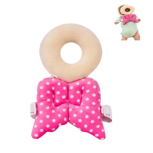 Futaba Drop Resistance Head Protection O-Shaped Baby Pillow - Pink