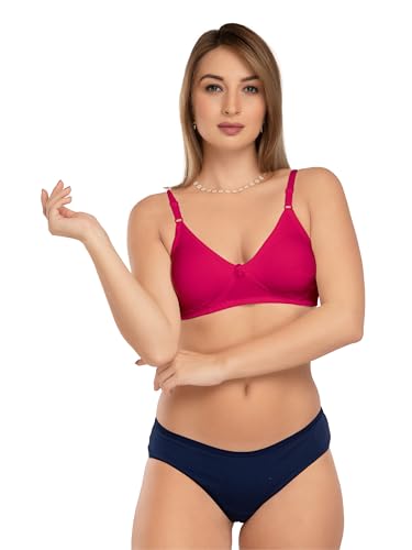 Image of Daisy DEE Women's Cotton Seamless Non-Padded Non-Wired Full Coverage T-Shirt Bra NLBLA
