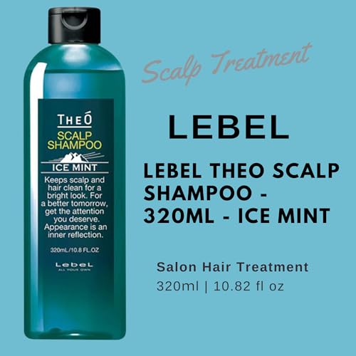 Lebel THEO Scalp Shampoo - 320ml - Ice Mint (Green Tea Set), 320 ml (1er Pack) - Image 2