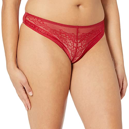 Emporio Armani Brazilian Brief culotte dentelle Second Skin Microfiber & Lace Court Femme