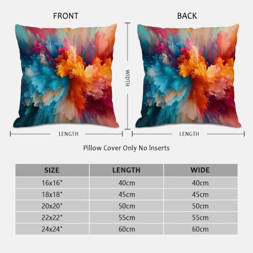 Housse coussin 50x50 cm résistant à l'eau pour extérieur et intérieur