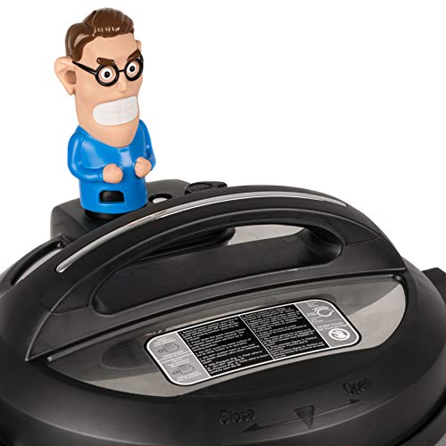 SteamMates Henry Compatible with Instant Pot Accessories 6 qt 8 quart | Steam Diverter | Does Not Fit Lux Model or Costco SV Model | Redirect Steam on InstaPot Away From Cabinets | Fits Duo Only