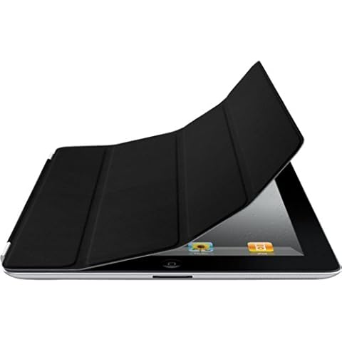 Magnetic Black Cover Case Stand for Apple iPad 2 (iPad 2, Black) Cover