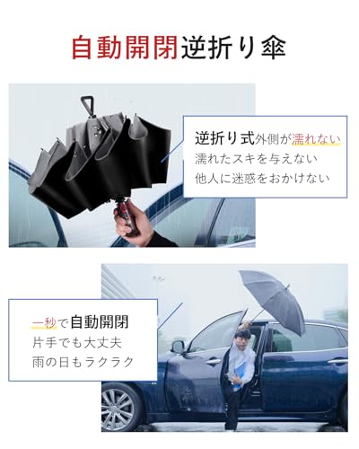 鑫三海『自動開閉逆さま傘RainSmileU2』