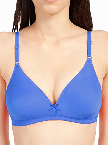 Image of SONARI Omania Womens Non-Padded Cotton Polyester Bras - Solid, Non-Wired, Medium Coverage, Hand Washable (Pack of 2)