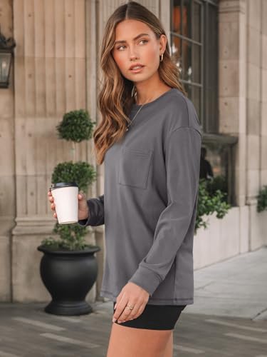 Image of AUTOMET Womens Long Sleeve T Shirts Crewneck Sweatshirts