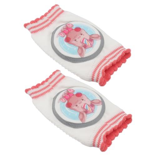 Homoyoyo Infant Baby Knee Pads Animal Design 2 Pieces Comfortable Breathable Crawling Boys and Girls