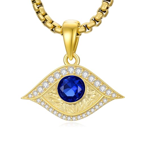 Lattd Evil Eye Necklace