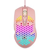 Souris gaming lumineuse : positionnement ultra-rapide, optimise le moteur de jeu, s’adapte facilement à différentes surfaces, antidérapante et résistante à l’usure. souris d’ordinateur de bureau