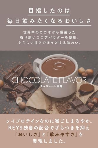 REYS ソイプロテイン チョコレート 1kgの商品画像 3