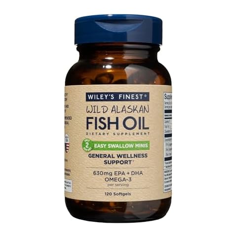 Wiley's Finest Wild Alaskan Fish Oil Easy Swallow Minis Cover