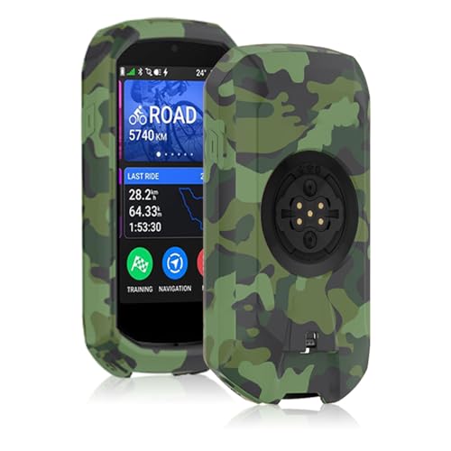 For Garmin Edge 1050 �p �P�[�X �J�o�[ �yNOUKAJU�z �V���R�� �ی�P�[�X �����h�~ �L�Y�h�~ �ϏՌ� �����[�d�\ �h�� �h�o (�J���t���[�W��)