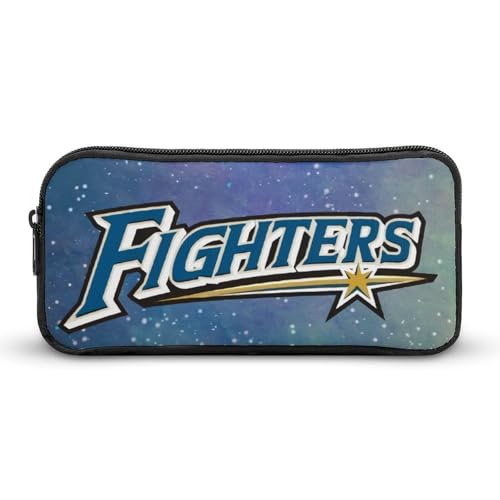 北海道日本ハムファイターズ文具ケース ペンケース 収納グッズ 筆箱 ペンバッグ 筆入れ 多機能 学用品収納 大容量軽量 伸縮性が良く、繰り返し使用可能 傷防止 防汚 掃除が簡単 いろいろな文房具を収納 オフィス小物 コスメバッグとして 男女兼用 携帯便利