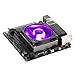 Cooler Master MasterAir G200P Low-Profile CPU Cooling System - 39.5mm Mini-ITX/SFF Clearance, High-Performance 92mm RGB Fan, 2 Copper Heat Pipes - AMD/Intel Compatible