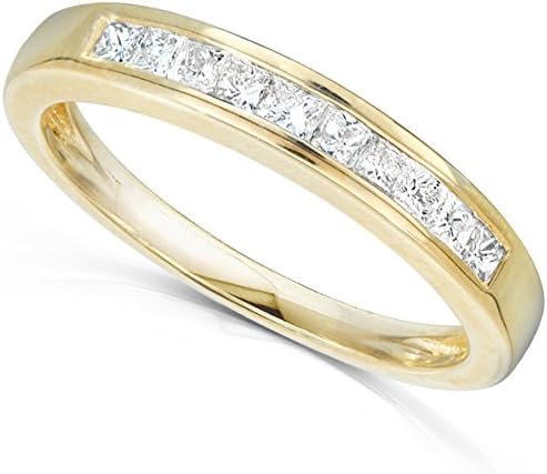 Kobelli Diamond Band 1/2 carat (ctw) in 14kt Yellow Gold, Size 9.5, Yellow Gold