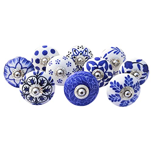Royal Kraft Hand-Painted Ceramic Knobs