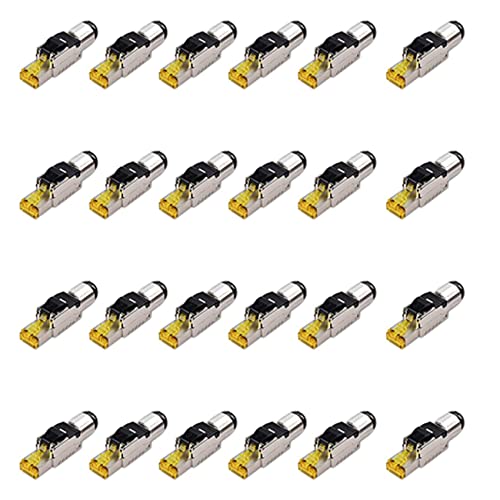 Prise Cat8 et connecteur RJ45 8 blindé JOUSE sans outil pour switch internet haut débit