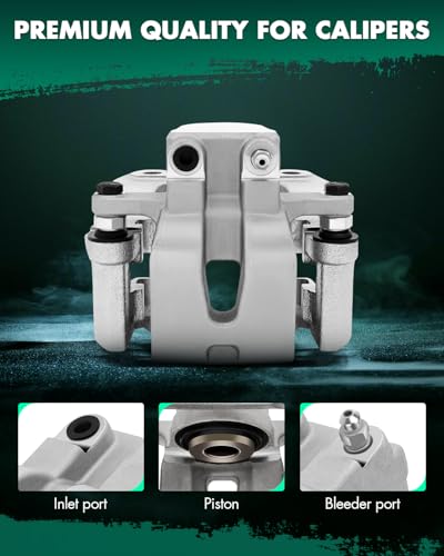 Image of SCITOO Rear Left+Right Brake Calipers With Bracket 18B4970 18B4971 Compatible For Chrysler 300 2005-2018 For Dodge Challenger 2009-2018 For Dodge Charger 2006-2018 For Dodge Magnum 2005-2008