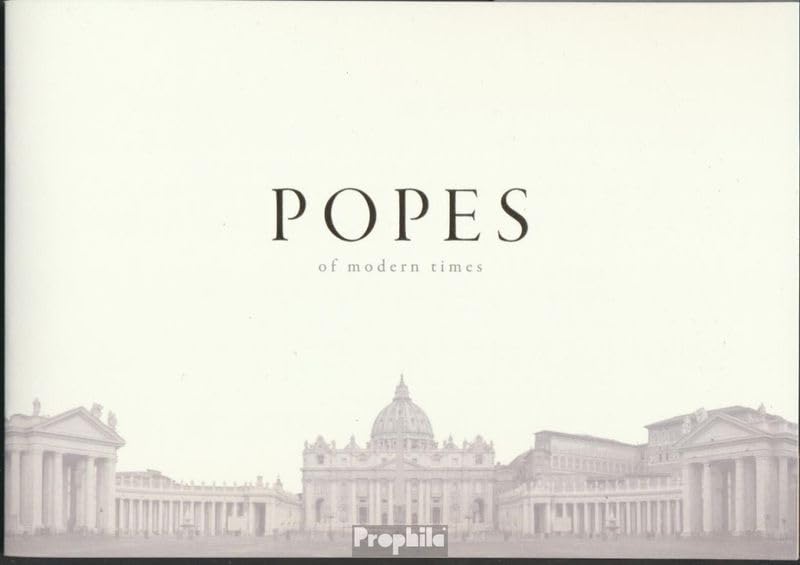 Billete de 0 Euro de la Ciudad del Vaticano con 8 Souvenirscheinen de Papas para coleccionistas