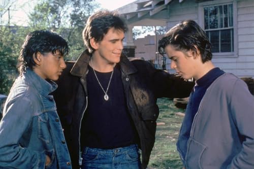 ART.COM Wall Photo THE OUTSIDERS, 1982 directed by FRANCIS FORD COPPOLA Ralph Macchio, Matt Dillon andThomas C. Howell, 18" x 12"