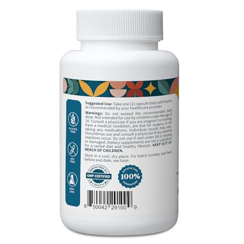 Pattern Wellness Vitamin K2 & D3 Supplement with Calcium – Bone Health, Circulatory Wellness & Immune Support - Non-GMO - 60 Capsules - Image 3