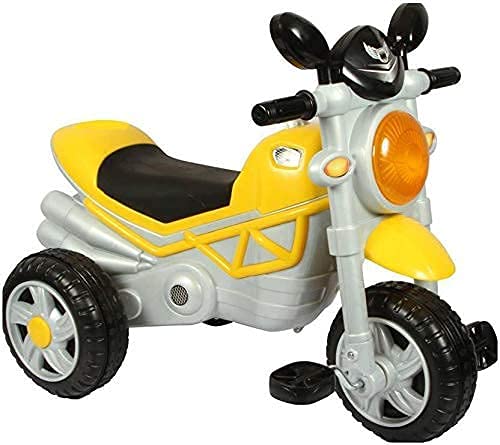 Sagar Bullet Bike Baby Tricycle for 2 to 5 Years Old Kids and Boys with Music and Light Birthday Gift (Yellow) (B09BFF89LX) Amazon Price History, Amazon Price Tracker