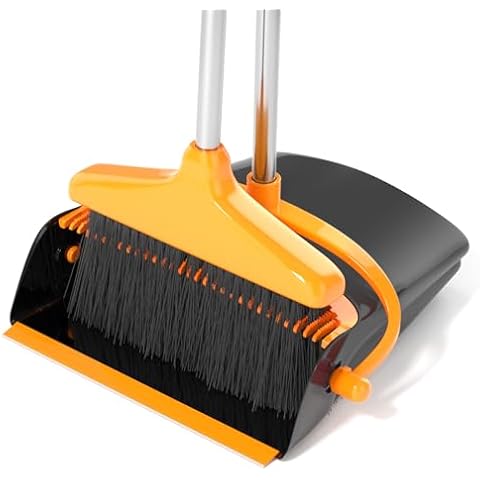 ZYDSCLIFE Extendable Broom and Dustpan Set Cover