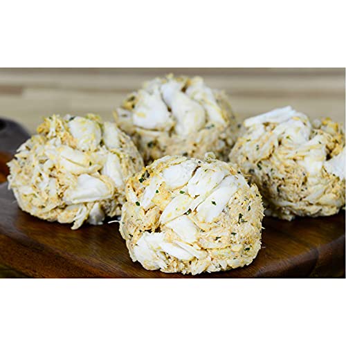 Maryland Crab Cakes – Handmade With Jumbo Lump Blue Crab Meat. 5+ Ounces Each. 1 Dozen - Harbour House Crabs #TOP14