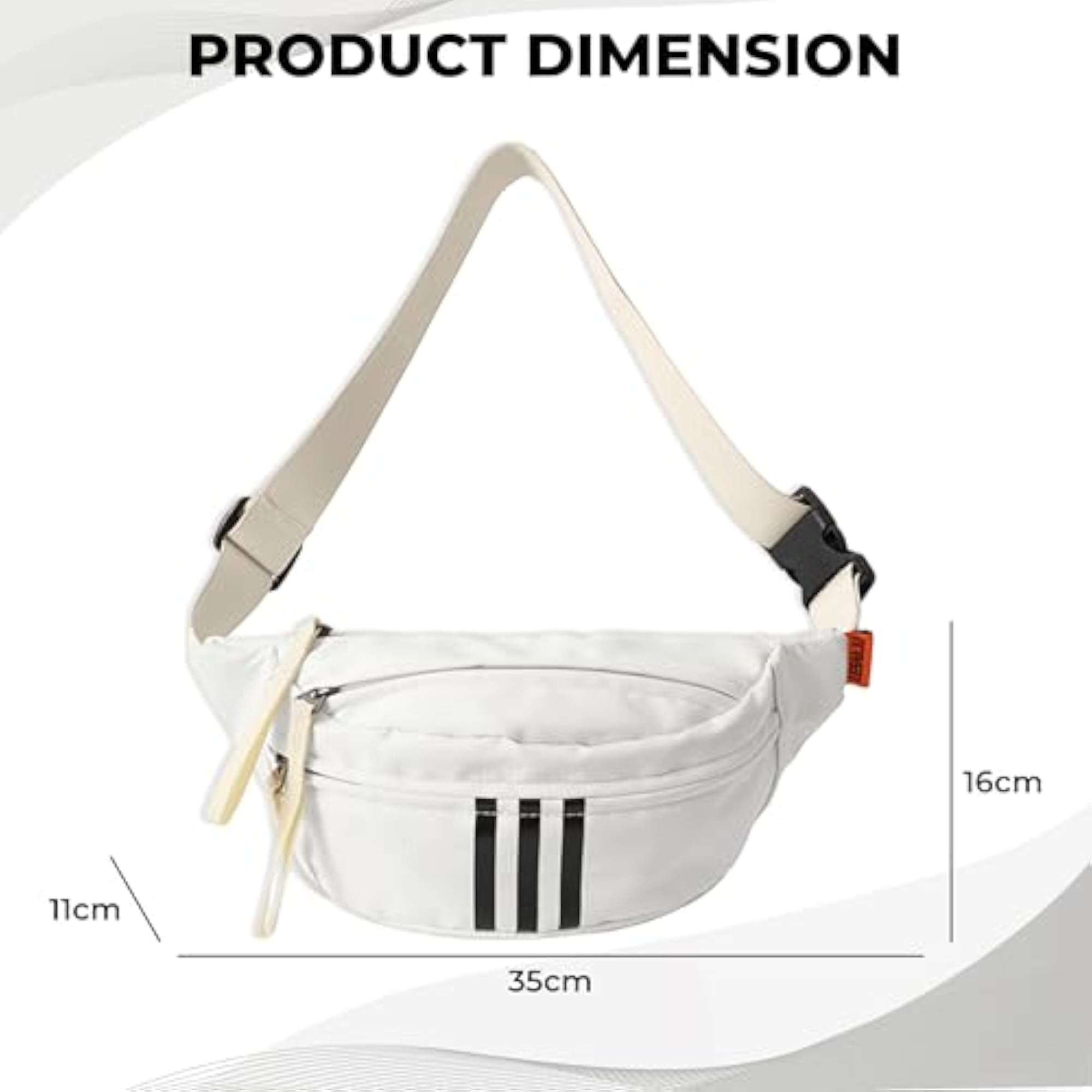 Multi-Functional Waterproof Cross-Body Waist Bag