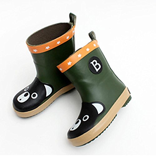 Teddy Rainboots - Green2