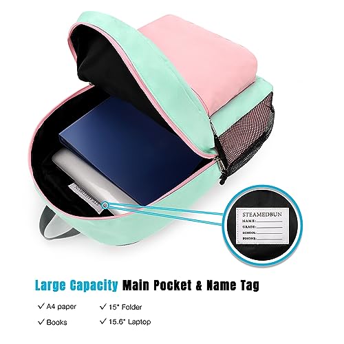 Image of STEAMEDBUN Backpack for Girls 5-9,Kids Backpack for Elementary School Bag
