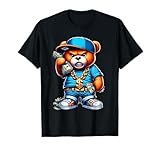 Money Callin Hip Hop Teddy Bear Gangsta Hustle Streetwear T-Shirt