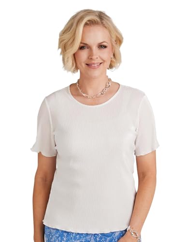 Price comparison product image Chums Ladies Plisse Top Plain Ivory 16