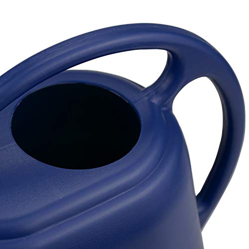 Fasmov Plastic Watering Can, Blue, 1-Gallon - Image 3