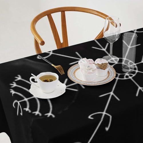 Nappe rectangulaire Viking 3D 55x55 in Style13 lavable