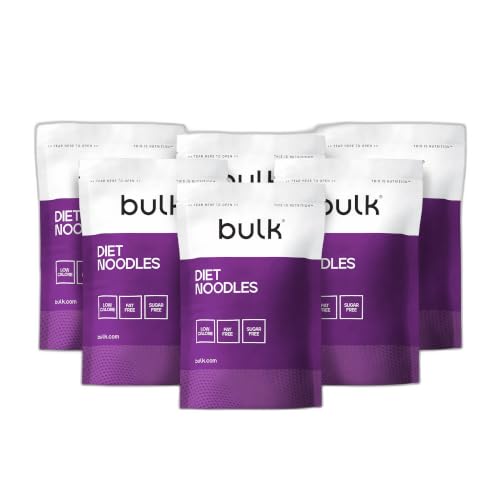Bulk Fideos dietéticos, 200g, Caja de 6