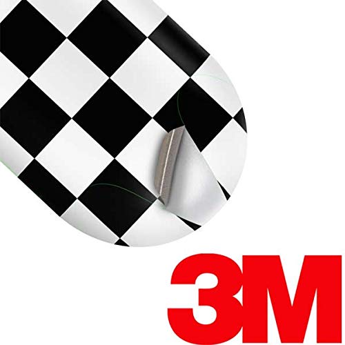 Skinit Decal Audio Skin Compatible with Samsung Galaxy Buds+ - Officially Licensed Originally Designed Black and White Checkered Design