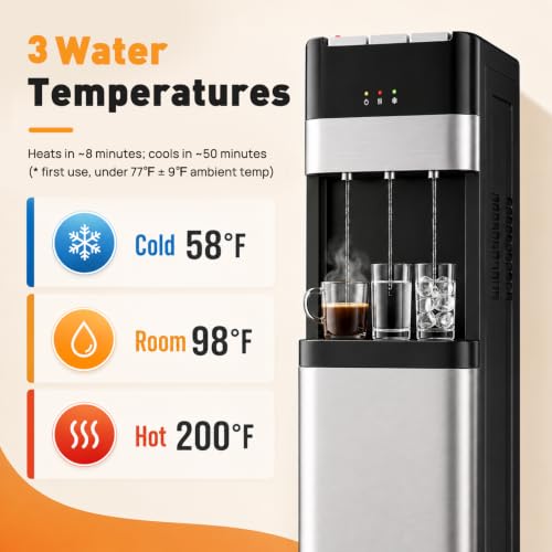 Image of NEWBULIG Bottom Loading Water Dispenser for 5 Gallon Bottle, Water Cooler