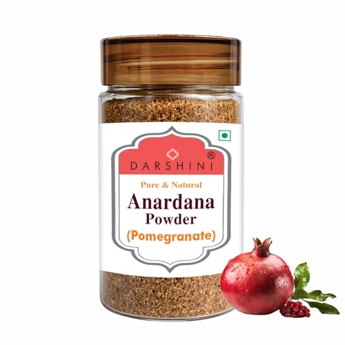 Image of DARSHINI Anardana Powder 50g | Dry Pomegranate Seeds Powder | Tangy Flavoring Spice for Indian Cooking, Chutneys and Curries