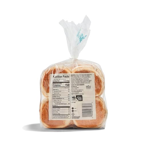 365 By Whole Foods Market Buns Hamburger White 8 Count Organic thumb #1