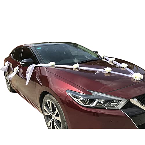 Corona decorazioni per auto matrimonio,abito sposa...